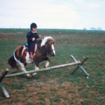 Jo and her first pony Rosie